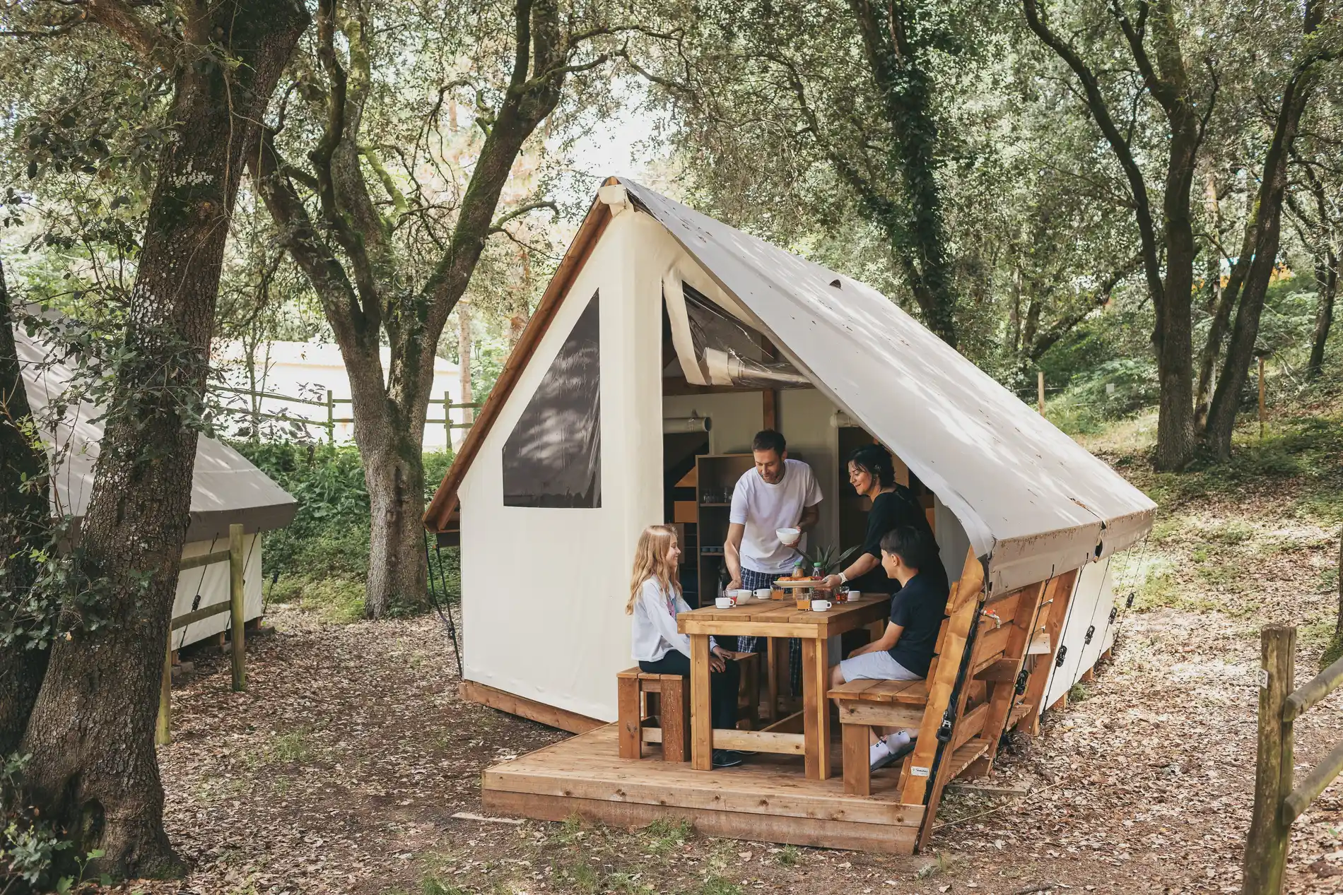 Location de tente en vendee Lodge ch Essentiel
