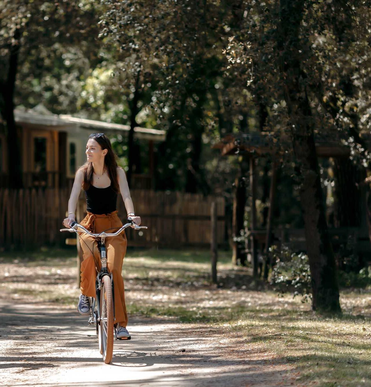 accueil vélo camping parfums d'été